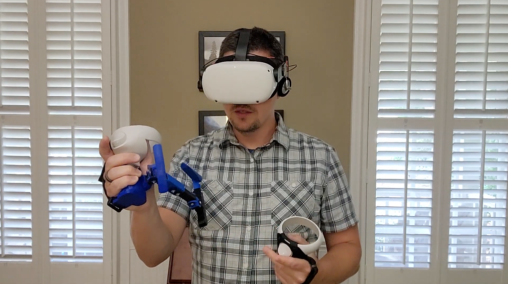 story behind brandodrum vr gunstock